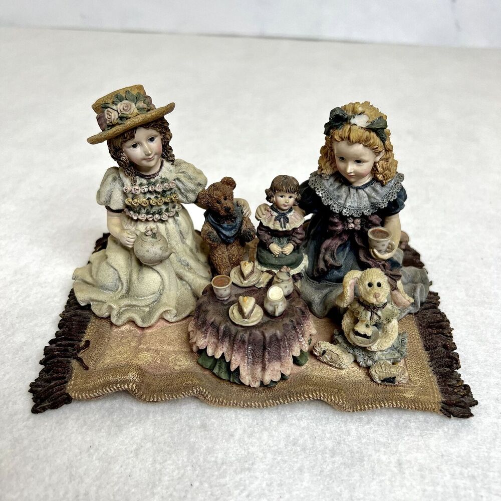 Boyd's Bears Yesterday's Child Tea for Four Figurine